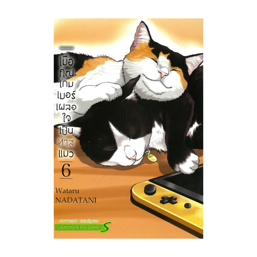 นายอินทร์ หนังสือ เมื่อคุณเกมเมอร์ เผลอใจเป็นทาสแมว เล่ม 6
