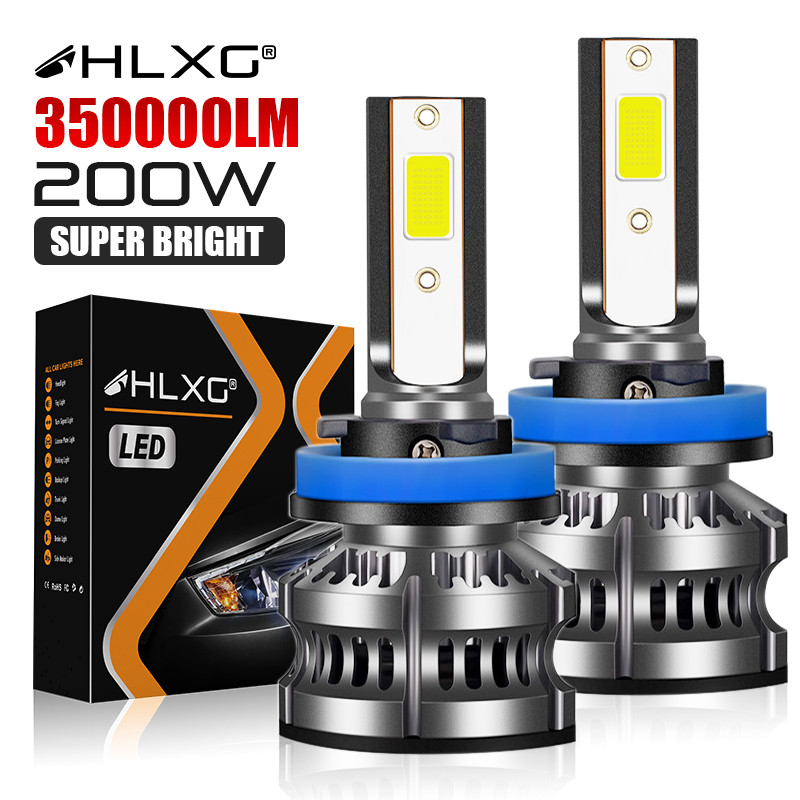 800000Lm 1000W H4 H7 H11 LED Canbus K5C K6C H1 H8 9005 9006 HB3 HB4 9012 HIR2 LED ไฟหน้า Turbo Auto 