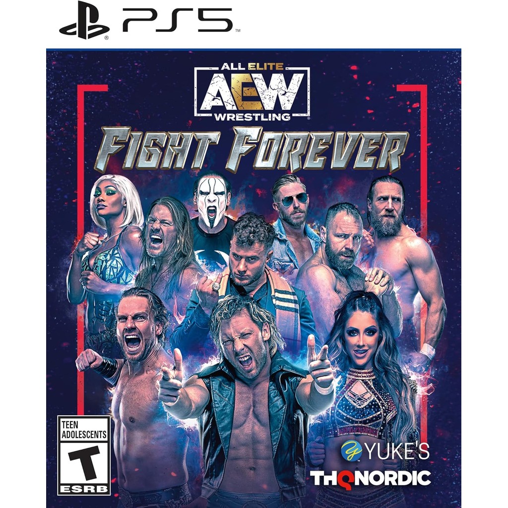 แผ่นเกม💿 Ps5 AEW : Fight Forever แท้มือ1 🆕 | Zone1 (All) US (ภาษา Eng) | Playstation 5 🎮 | พร้อมส่ง 