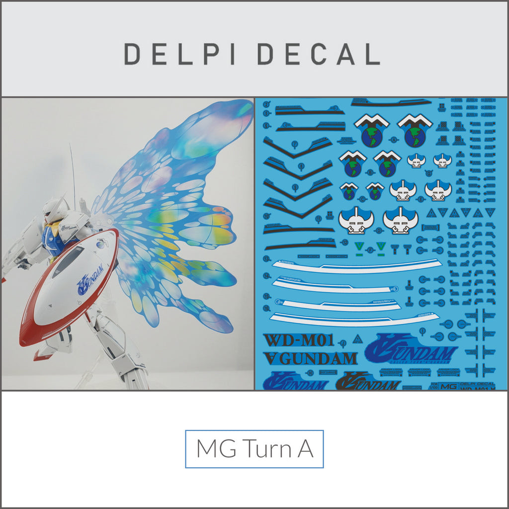 Delpi Water Decal (ดีคอลน้ำ) MG Turn A Gundam