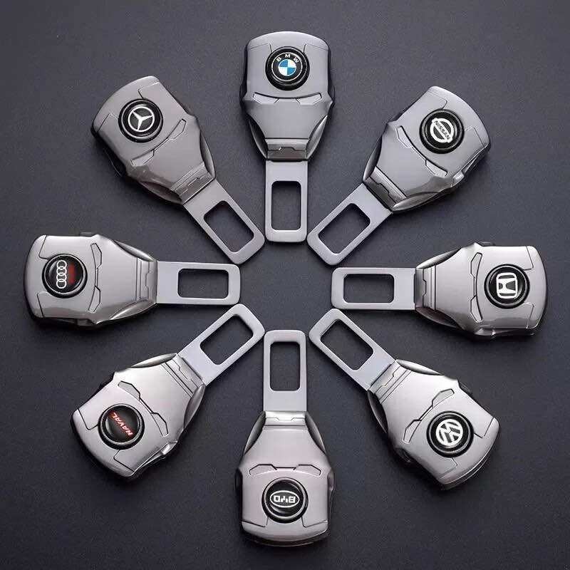 รถที่นั่งเข็มขัดหัวเข็มขัด Iron Man อัพเกรดใหม่เข็มขัดลดเสียงสำหรับโปรตอน ใส่ได้รถยนต์ทุกรุ่น Perodua