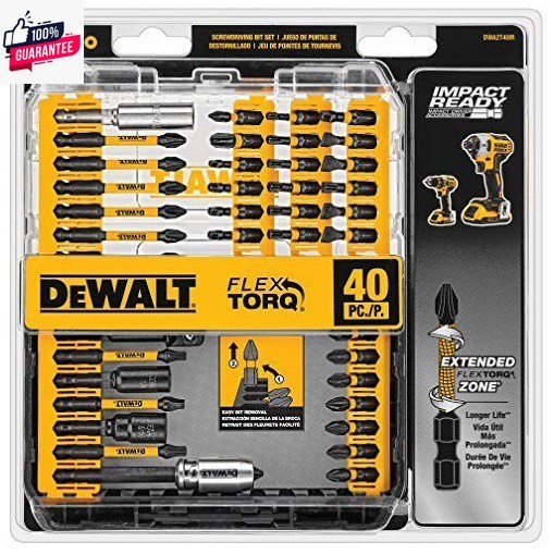 DEWALT DT70702 / DWA2T40IR ชุดดอกไขควง 40 ชิ้น