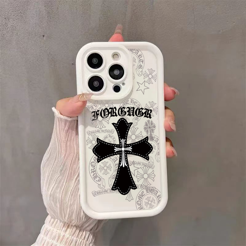 เคส Tecno POVA 5PRO 5G CAMON 30 PRO 5G Pop 5 LTE 7 PRO 8 9 POVA 6 PRO 5G 6 NEO YT45A Chrome Hearts cross Soft Angel Eyes เคสโทรศัพท์