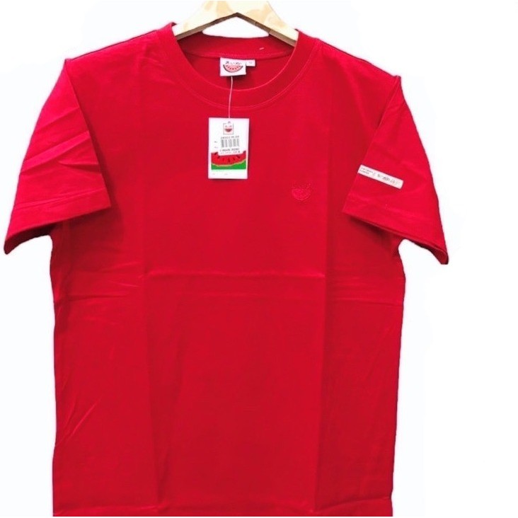 T-shirt เสื้อแตงโมสีพื้นของแท้100%(แจ้งด้วยนะคะต้องการคอกลมหรือคอวี S-5XL#2024