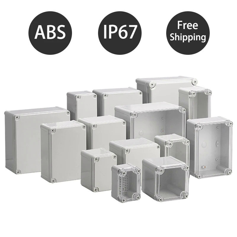 Waterproof Plastic Enclosure Box Electronic ip67 Project Instrument Case Electrical Project Box ABS 