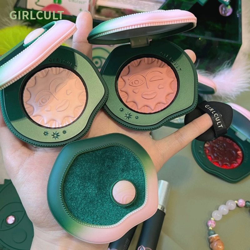 GIRLCULT บลัชออน ครีมอเนกประสงค์ บลัชออน ครีม ไฮไลท์ เฟซ ไบรท์เทนนิ่ง อายแชโดว์ บลัชออนธรรมชาติ