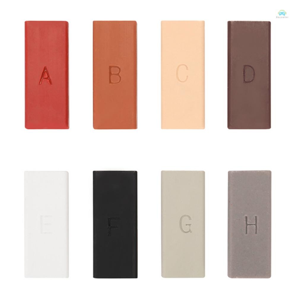 Yb1 Wax Blocks8PCS กระเบื้องเซรามิกชุดซ่อมระบบขี้ผึ้ง Scratch Repairing Crack เติมกระเบื้องพื้นผิวซ่อมรอยขีดข่วน Mending เฉพาะวัสดุสิ้นเปลือง