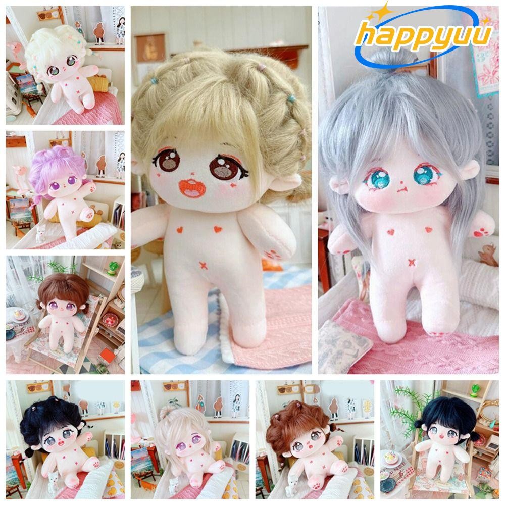 มีความสุข ตุ๊กตาตุ๊กตาตุ๊กตาตุ๊กตาตุ๊กตาตุ๊กตาตุ๊กตาตุ๊กตาตุ๊กตาผ้าฝ้าย 20 ซม. สามารถวางในรูปตัว ก อะนิเมะนุ่มยัดไส้แต่งตัวตุ๊กต