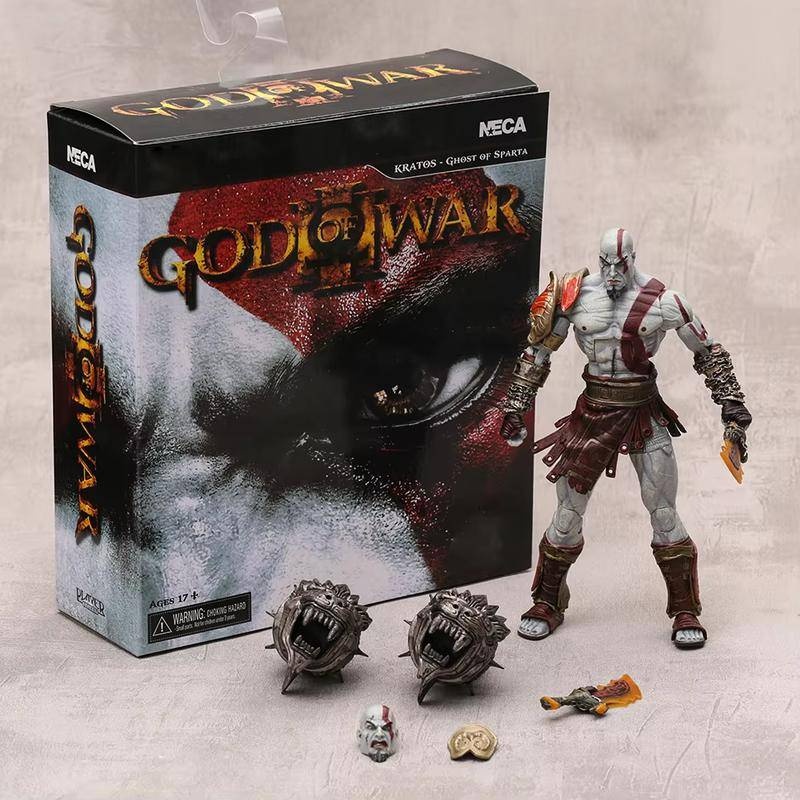 Neca God of War 3 Ultimate Kratos 7 Action Figure Boxed Deluxe Edition Action Figure