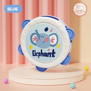 ของเล่นกลอง แทมบูรีน เขย่าๆมีเสียง เสริมพัฒนาการการเรียนรู้