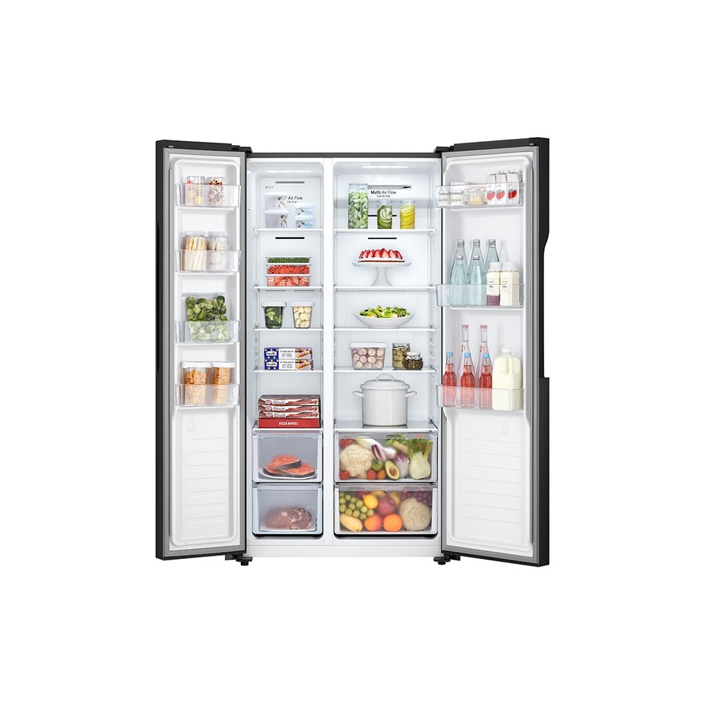 LG ตู้เย็น Side-by-Side ขนาด 18.3 คิว รุ่น GC-B187JBAM ระบบ Smart Inverter ราคา ถูกที่สุด ดีลบีเคเค แกลเลอรีภาพที่ 6