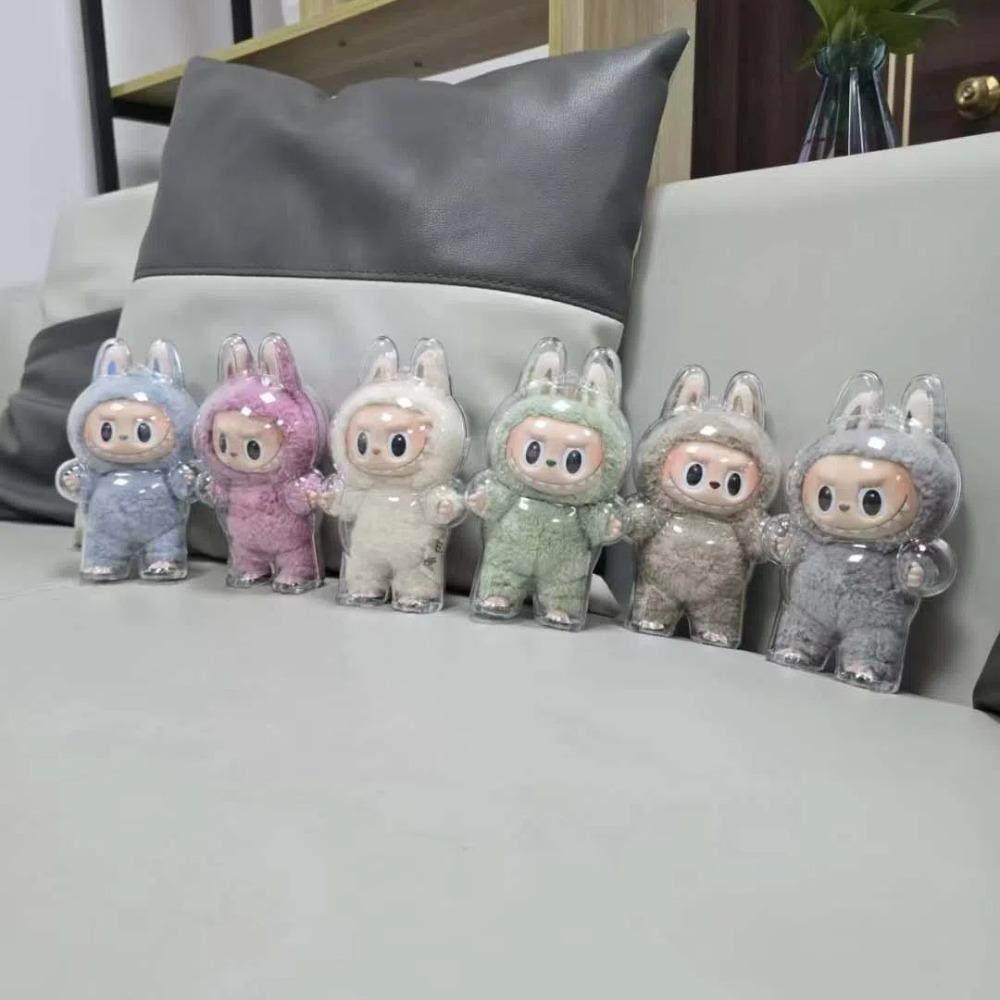 Quantu Labubu Protective Shell กันน้ําป้องกันการสูญหาย|Labubu Storage Bag, Collectible Peadant ป้องกันฝุ่นที่ถอดออกได้โปร่งใสกันฝุ่นกลางแจ้ง