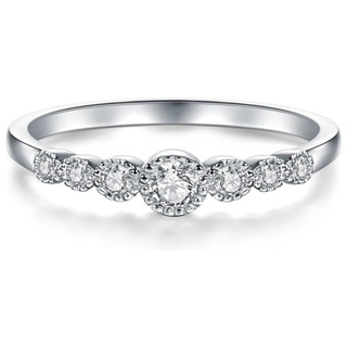 925 เงินสเตอร์ลิงแหวนเงินสีรอบ ลูกบาศก์ z อิร์โคเนีย แฟชั่นอ…