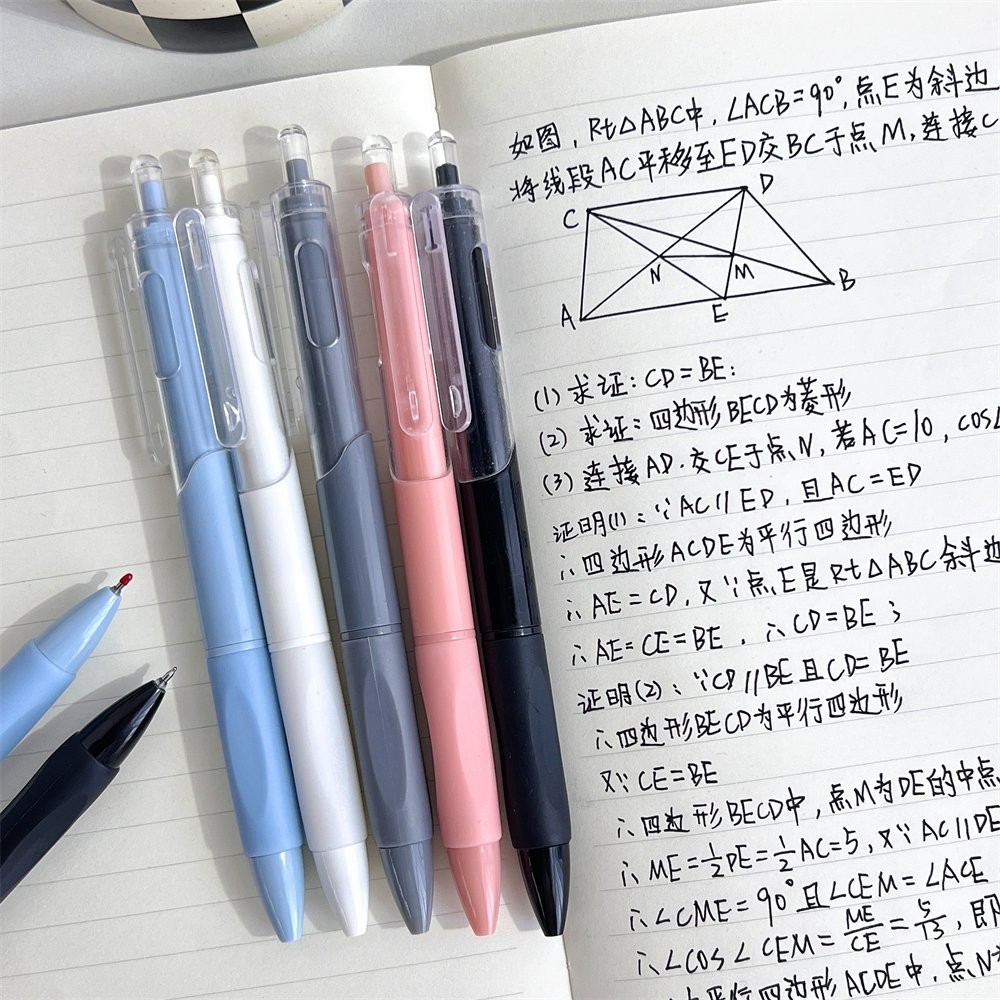 ปากกาเจลแบบกด (ชุด)  – มือถือญี่ปุ่น 0.5มม. หมึกสีดํา ลื่นง่าย แห้งไว หน้าตาดี BS27 ราคา ถูกที่สุด ดีลบีเคเค แกลเลอรีภาพที่ 7