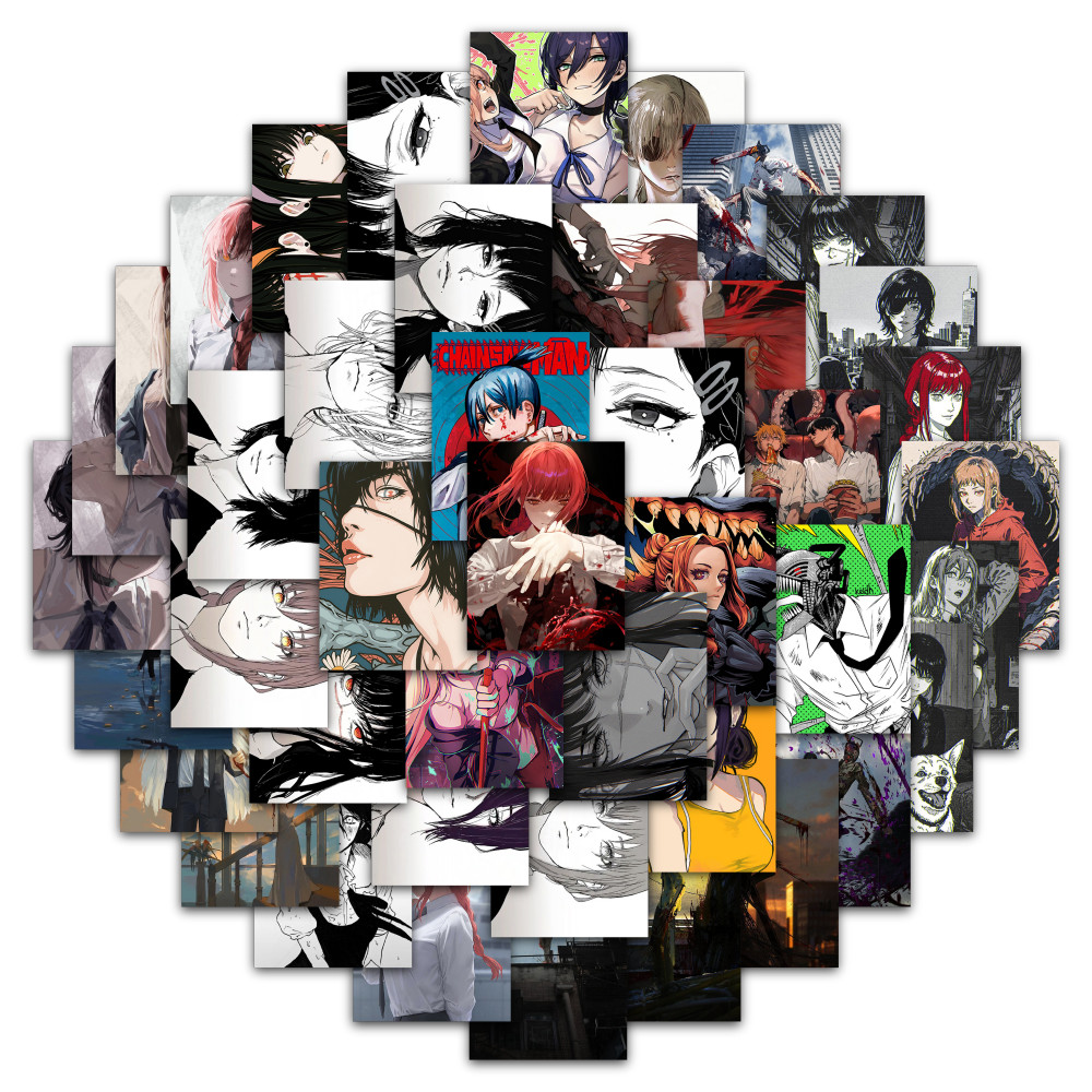 สติ๊กเกอร์ Chainsaw Man Yoru 63 ชิ้น - สติ๊กเกอร์ตัวละครมังงะสําหรับแฟนๆ & สร้างสรรค์ใช้