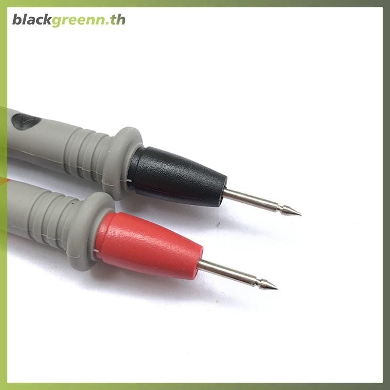 BREE 1 คู่ Universal Probe Test Leads Pin สําหรับมัลติมิเตอร์แบบดิจิตอลเข็มเคล็ดลับ Meter เครื่องทดสอบหลายเมตร Lead Probe สายไฟปากกา 20A. - รูปที่ 2