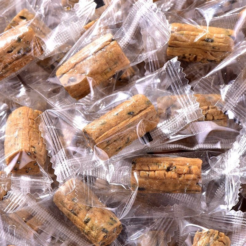 姜糖正宗暖胃驱寒生姜糖手工老姜糖块芝麻姜糖辣味糖果零食姜粒糖Authentic Ginger Candy Warm Stomach and Drive Cold Ginger Candy Handma