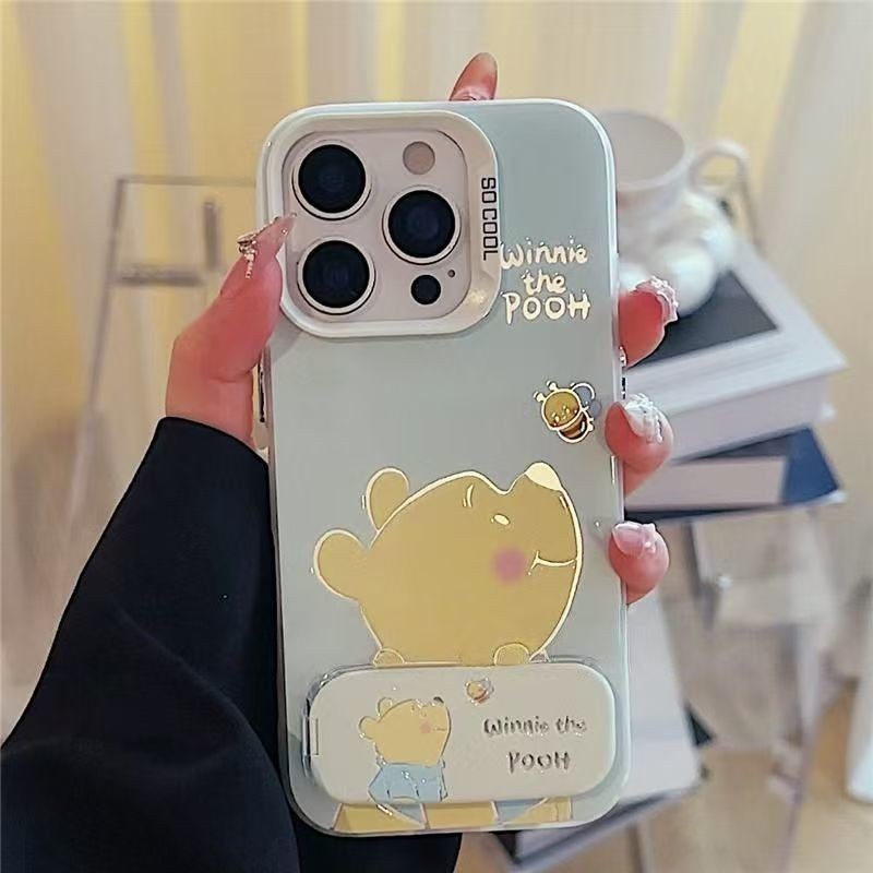 หมีสําหรับ Xiaomi 17T 15T 14T 13T 12T 17 Pro max 15 14 13 12 12S Ultra 10S 10 11 Lite 5G NE กระจกขาตั้งปลอก