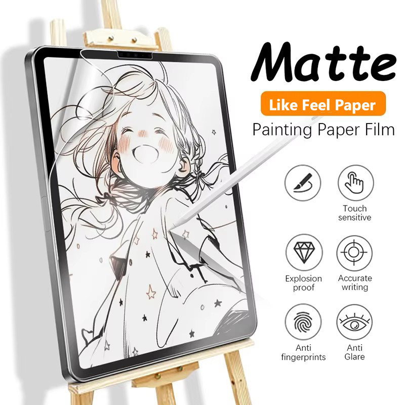 Paperlike Matte Screen Protector Honor Pad X9/ X9A/Honor Pad 9/10 12.1/V9/ Honor Magic Pad 2 12.3/ X8A/GT 11.5/GT Pro 12.3 ฟิล์มป้องกันแสงสะท้อน