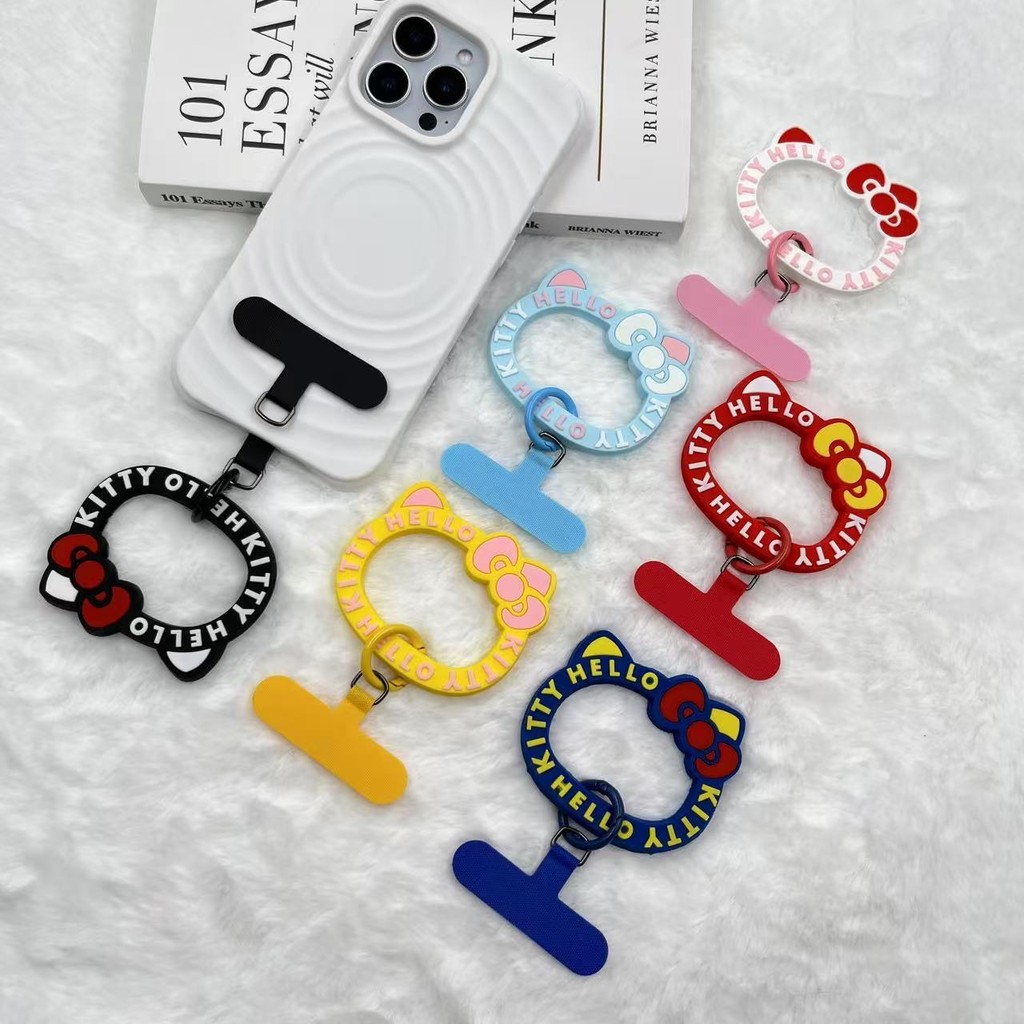 จี้ DIY การ์ตูน Sanrio กรอบรูปสามมิติเรซิ่นพวงกุญแจจี้ HelloKitty จี้ห้อยกระเป๋า