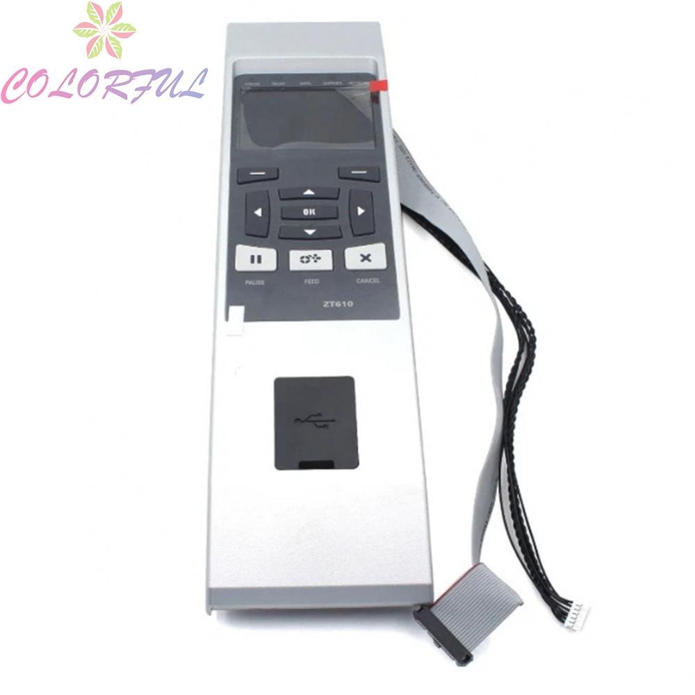 ใหม่แผงควบคุมมาตรฐานสําหรับม้าลาย ZT610 เครื่องพิมพ์บาร์โค้ดความร้อน P1083320-001