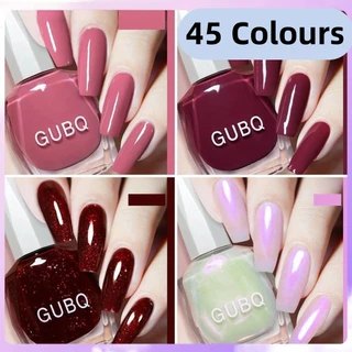 [COD]24H การจัดส่ง น้ำยาทาเล็บ Gubq 45 สี ไม่ต้องอบ เนื้อเนียน ติดทนนาน สีเจลทาเล็บยอดนิยม เหมาะสำหรับเด็ก CelestialNook