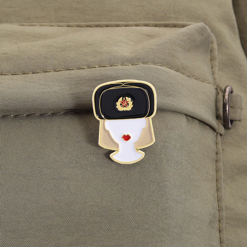 เข็มกลัดแบบ lapel pin ลายการ์ตูนและตัวอักษร สำหรับแต่งเติมสไตล์เสื้อผ้าและของขวัญ ราคา ถูกที่สุด ดีลบีเคเค แกลเลอรีภาพที่ 7