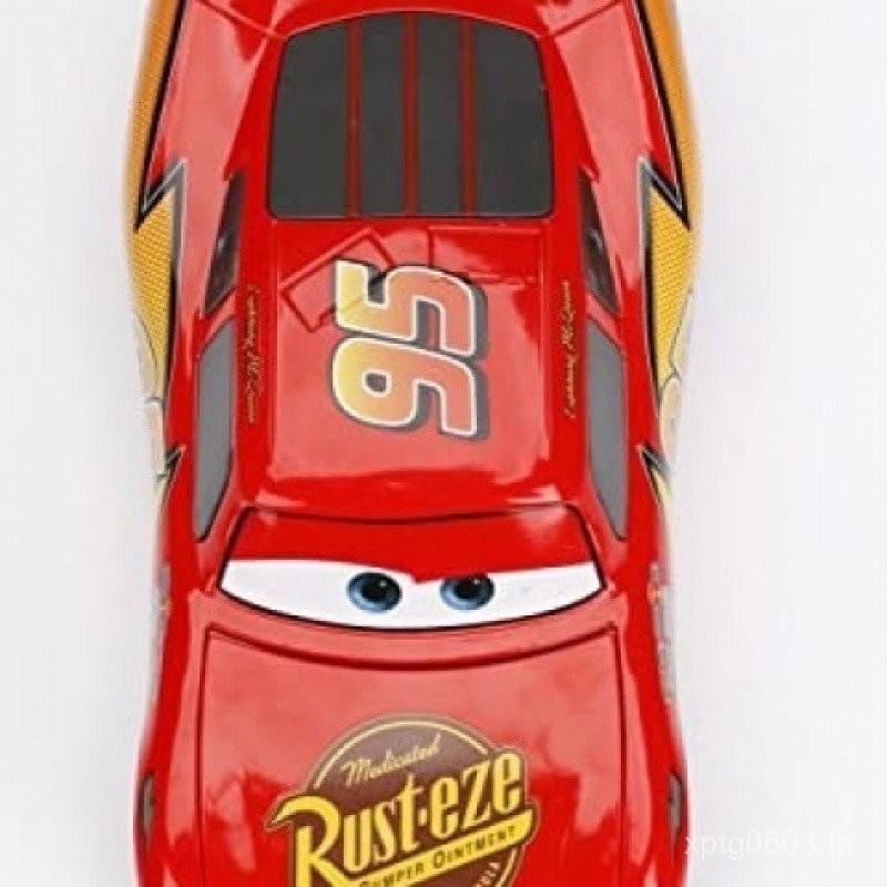 Ready Stock Jiada No. 1/24 Racing Story No. 95 รถโลหะผสม McQueen สีแดงผลิตภัณฑ์สําเร็จรูปคอลเลกชันรูปเครื่องประดับ - รูปที่ 3