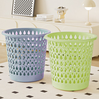 ตะกร้าถังขยะ ถังขยะสำหรับครัวเรือน ถังขยะพลาสติก ไม่มีฝา และ…