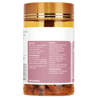 Healthy Care Super Cranberry 25000 90 Capsules สารสกัดจากแครนเบอร์รี่ สารต้านอนุมูลอิสระ รักษาสุขภาพกระเพาะปัสสาวะ