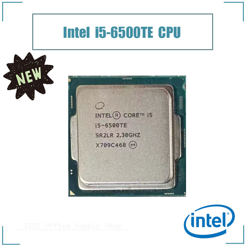 เมนบอร์ด CPU Intel Core I5 6500TE รองรับโปรเซสเซอร์ Cpu LGA1151 Quad-core 2.3GHz