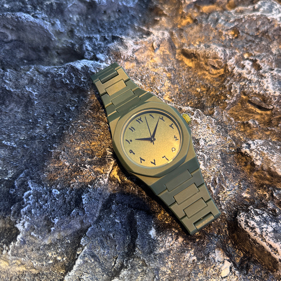 โมเดิร์นมินิมอลบุคลิกภาพนาฬิกาสําหรับผู้ชายผู้หญิงสร้างสรรค์ตัวเลขอาหรับเดลกีฬานาฬิกาพักผ่อนผู้ชายออกแบบเฉพาะทุกวันกันน - รูปที่ 4