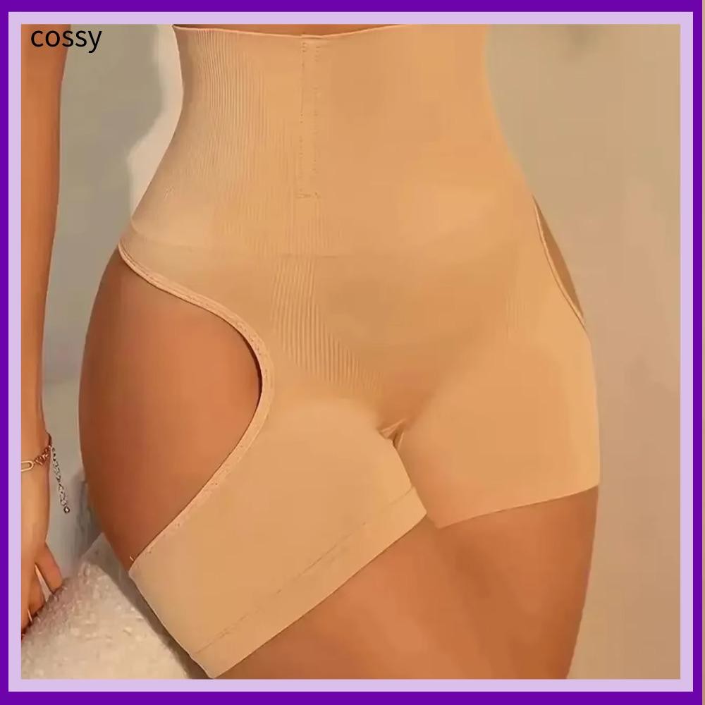 COSSY กางเกง shaping เอวสูง แบบไร้ตะเข็บ ทรงนาฬิกาทราย กางเกงยกก้น สำหรับสร้างหน้าท้องแบนราบ และช่วยลดขนาดพุง