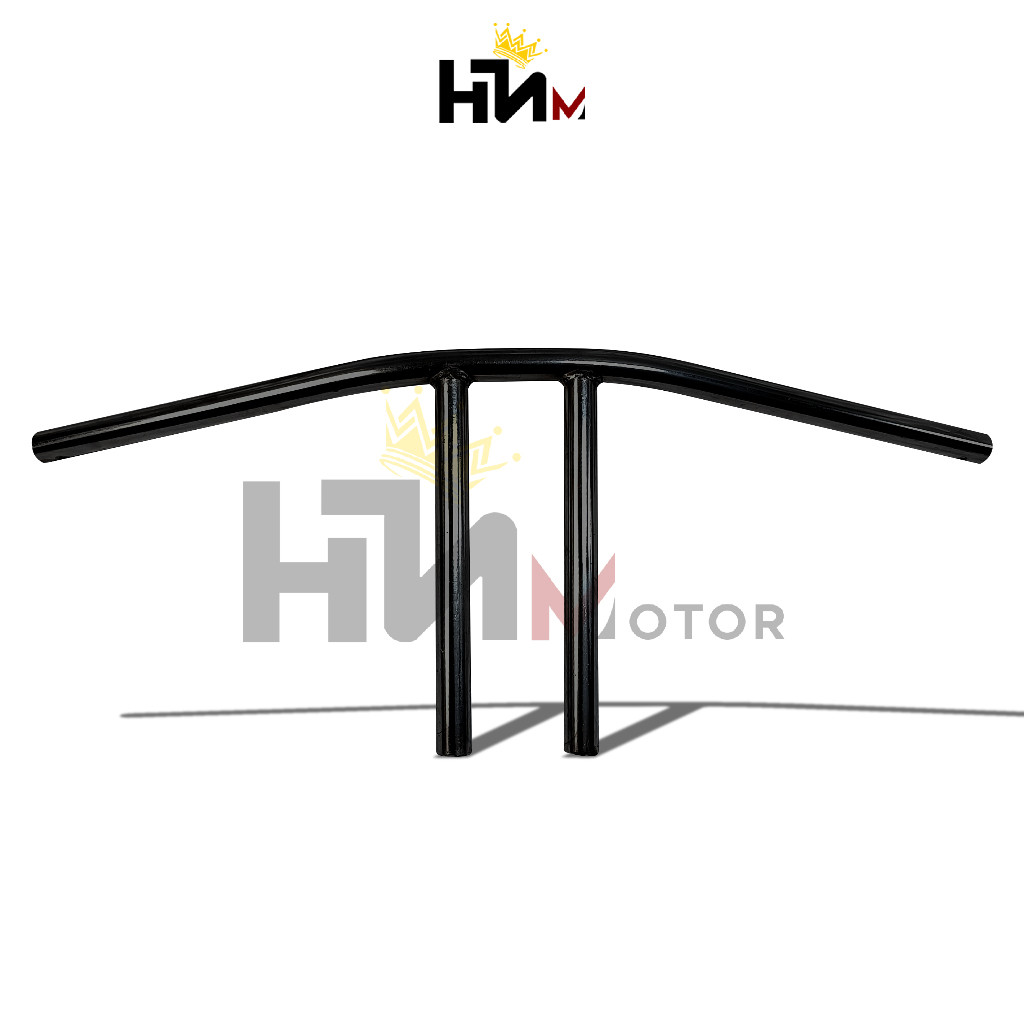 HM-Custom Chopper T-Handle - แฮนด์ T Bar สีดํา