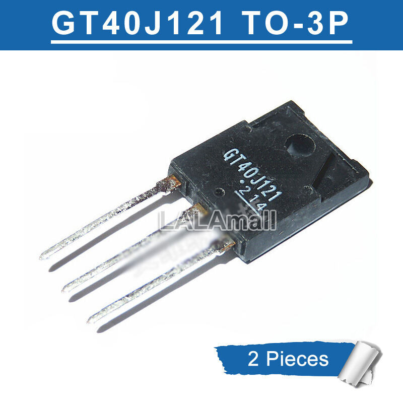 2 ชิ้น GT40J121 TO-3P 40A/600V N-Channel IGBT ทรานซิสเตอร์ Original LARS