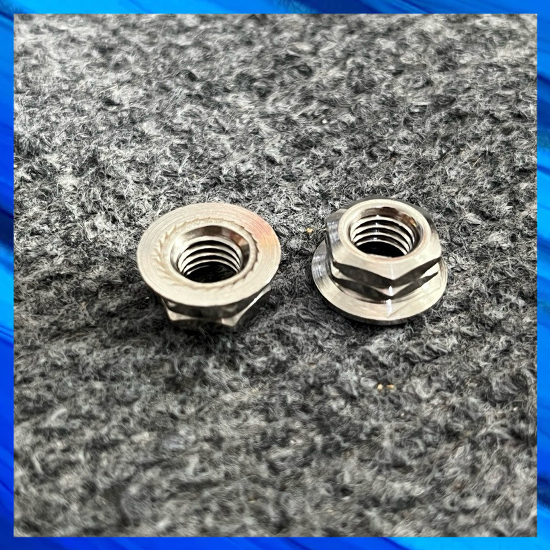 น็อตตัวเมียสำหรับM8 น็อตเลสตัวเมีย #12จี้ลาย