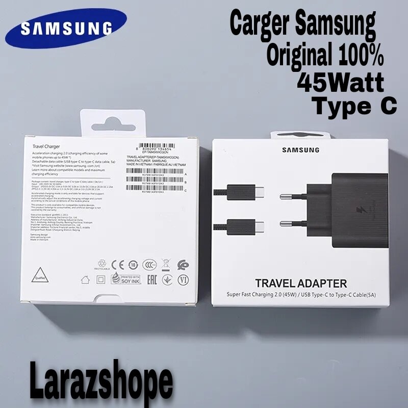 ที่ชาร์จ SAMSUNG GALAXY Z FOLD6 FOLD 6 5G 45WATT ต้นฉบับ 100% SUPER FAST CHARGING TYPE C CASAN ORI C