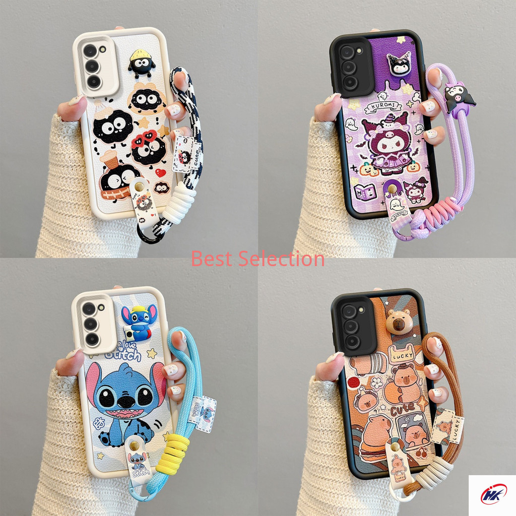 เคส Samsung A03S เคส Samsung A02S สําหรับเคสโทรศัพท์ซิลิโคนอ่อนนุ่มการ์ตูนอนิเมะ BBMD