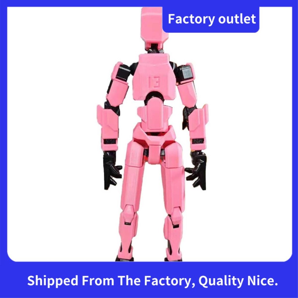 สนุก 13 Action Figure 3D พิมพ์ Multi-Jointed Movable Figure 13 Action Figure ตกแต่ง Dummy D