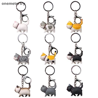 Onem ใหม่แมวน่ารักลูกแมวพวงกุญแจพวงกุญแจกระเป๋าถือจี้เครื่องประดับของเล่นเด็กของขวัญ n