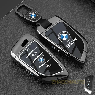 ฝาครอบกุญแจโลหะกรณีกุญแจรีโมท Fob ฝาครอบพวงกุญแจสําหรับ BMW กระเป๋า 1 Series 3 Series 5/7 Series GT X5 X1 X3 X4 X6 F10 F20 E60 E61 F30 F11