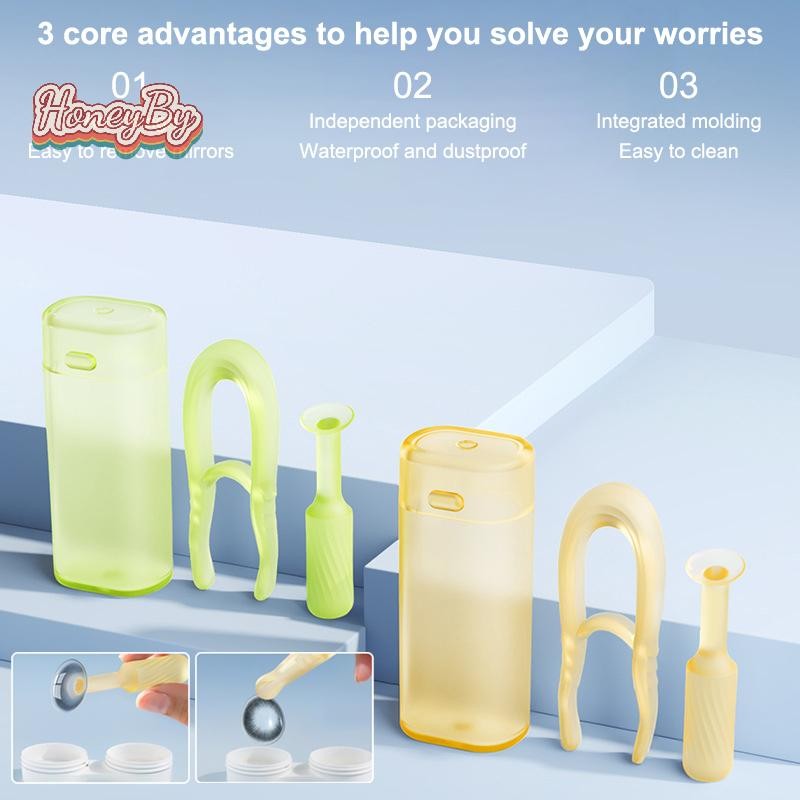 Honeybird คอนแทคเลนส์สวมใส่ Aids ชุดเครื่องมือคอนแทคเลนส์ลบ s ดูด Rod แบบบูรณาการสนับสนุนสําหรับผู้ช