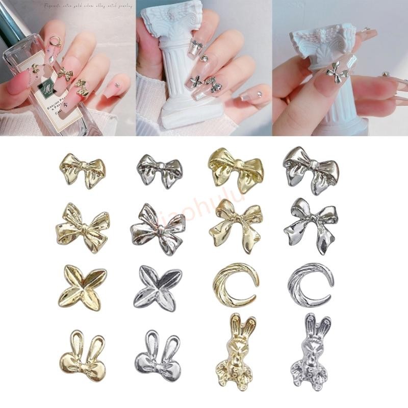 XHL Nail Art Rivets Nail Art Studs Gold Silver Nail Art Charms Nail Art Accessories