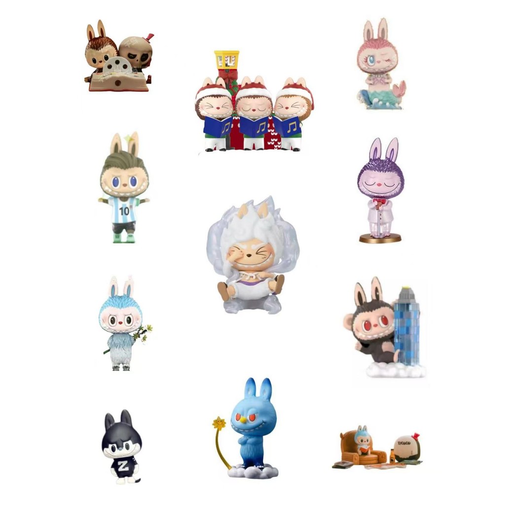 POPMART THE MONSTERS labubu Series Luffy 5th Gear Supernova Mountain Lotus-&**