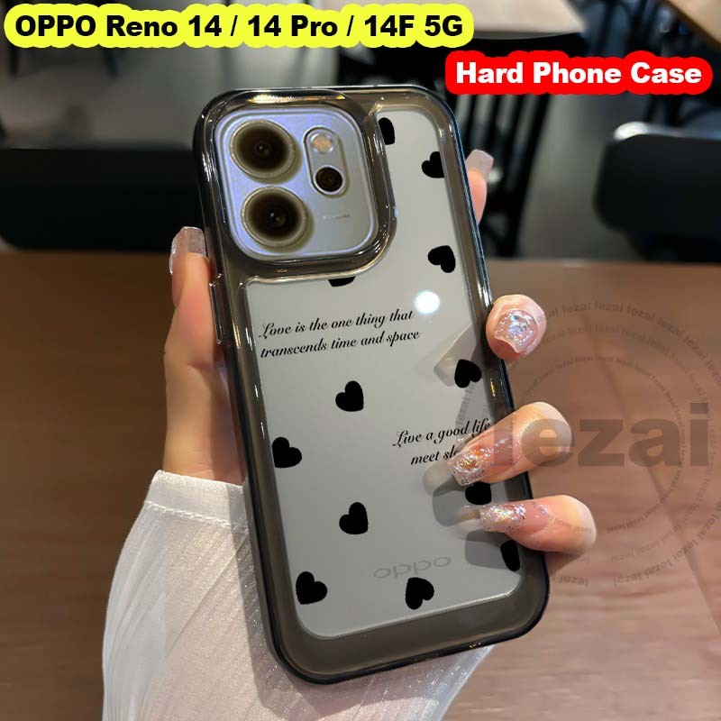 เคสOPPO Reno 14F 14 Pro 5G 2025เคสOPPO Reno14F Reno14 Reno14Pro 5Gเคส กรณี Hard ความงามกันกระแทกปกหล
