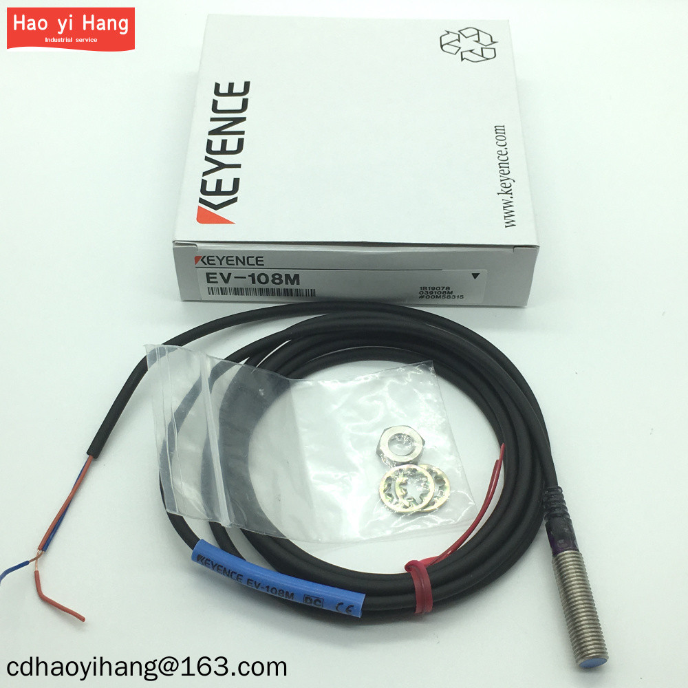 Keyence ED/EV-108M/108U/112U/112M/118U/118M/130M/130UC Proximity Sensors อุปนัย NPN Keyence