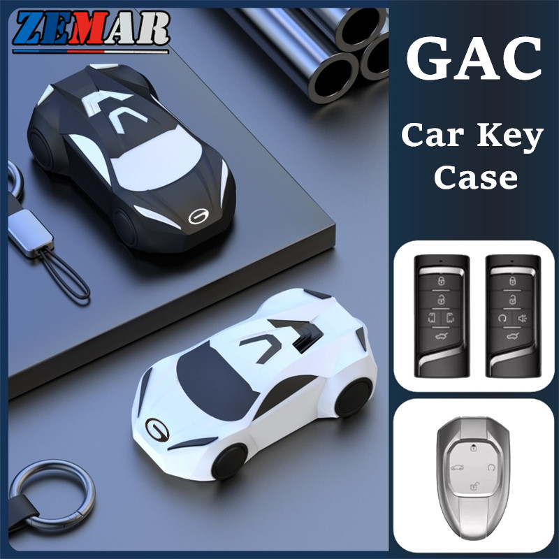 GAC ซิลิโคน เชลล์กุญแจรถ กรณีกุญแจ การออกแบบรถกีฬาครอบคลุมกุญแจ ป้องกันกรณีกุญแจสมาร์ท อุปกรณ์เสริมแฟชั่น GAC Aion Y Plus V ut 2025