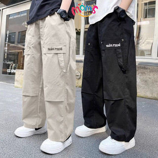 Kids Cargo Pants for Boys Multi Pocket Trendy Back to School Outfit Baggy Loose Pants for Boy 5-14Y
