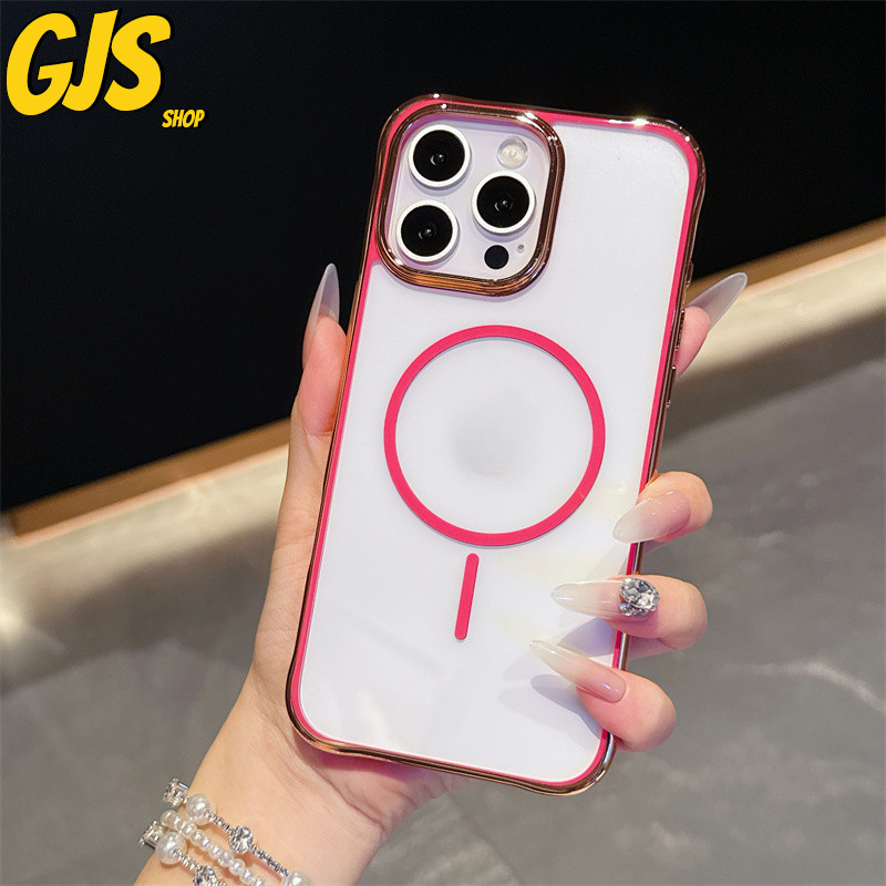 สองสีอะคริลิคลวดบางป้องกันการล่มสลายเปลือกโทรศัพท์มือถือไฟฟ้าสําหรับ IPhone15 16 14 13PLUS PRO PM