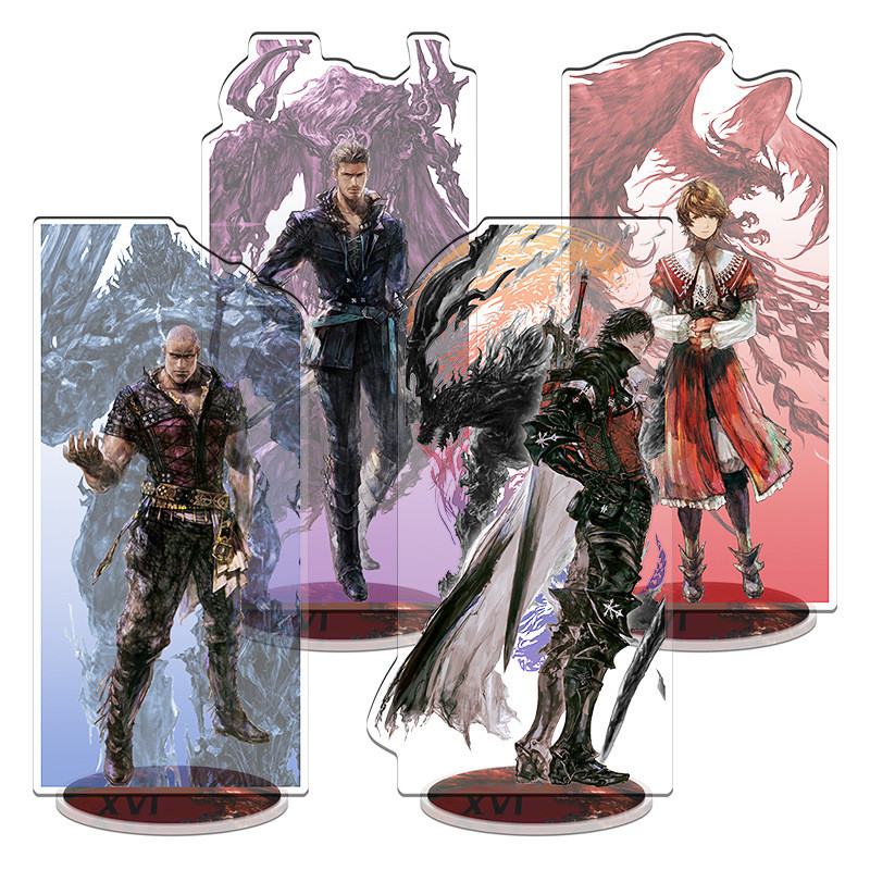 ไม่มีรอยต่อ Interlayer CNC แกะสลักซีลด้านใน FF XVI Final Fantasy 16 เกม Merchandise เครื่องประดับอะค
